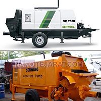 پمپ بتن ثابت پمپ بتن ثابت